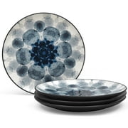 Noritake Colorwave Graphite Set of 4 Dapple Accent Plates