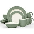 thumbnail image 1 of Noritake Colorwave Green 16-Piece Rim Dinnerware Set, Service for 4, 1 of 7