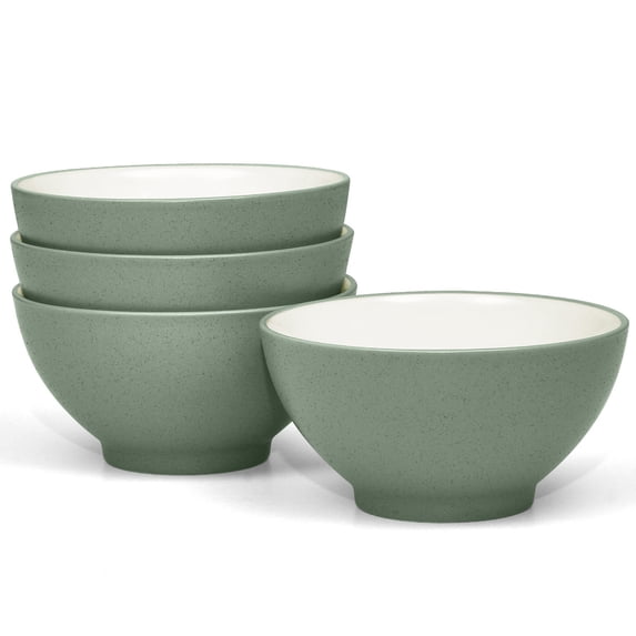 Noritake Colorwave Green Set of 4 Rice Bowls