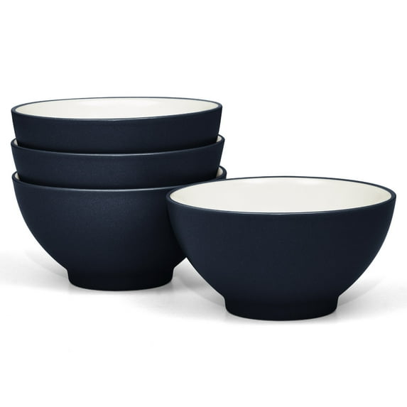Noritake Colorwave Navy Set of 4 Rice Bowls