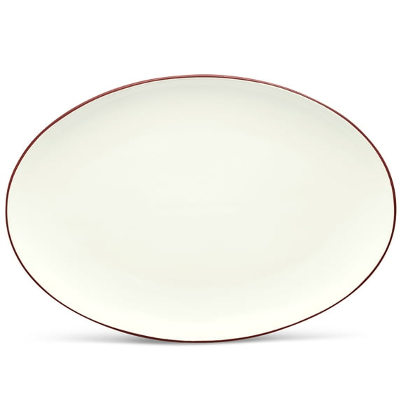 Noritake Colorwave Raspberry Oval Platter
