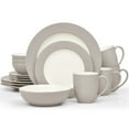thumbnail image 1 of Noritake Colorwave Sand 16-Piece Rim Dinnerware Set, Service for 4, 1 of 7