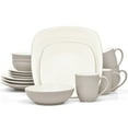 thumbnail image 1 of Noritake Colorwave Sand 16-Piece Square Dinnerware Set, Service for 4, 1 of 7