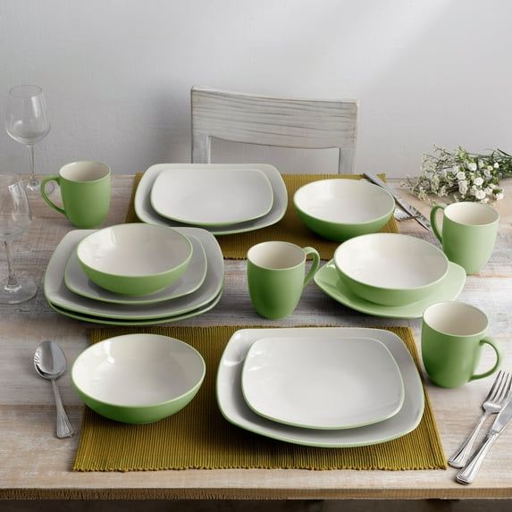 Noritake  Colorwave Set Of 4 Rim Salad Plates, 8-1/4" Apple