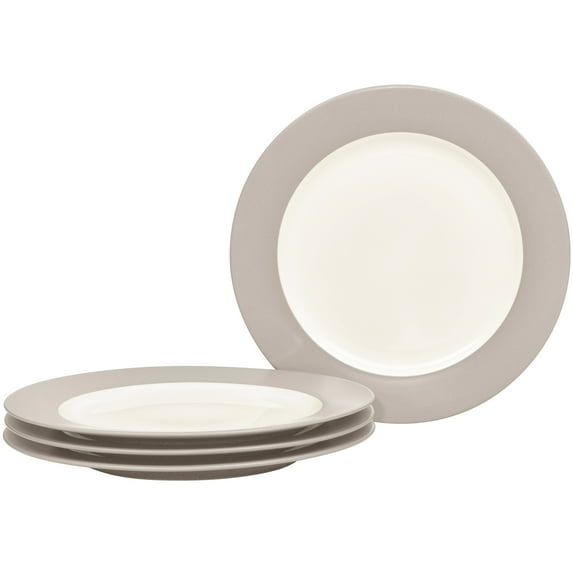 Noritake  Colorwave Set Of 4 Rim Salad Plates, 8-1/4" Sand