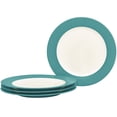 thumbnail image 1 of Noritake  Colorwave Set Of 4 Rim Salad Plates, 8-1/4" Turquoise, 1 of 5