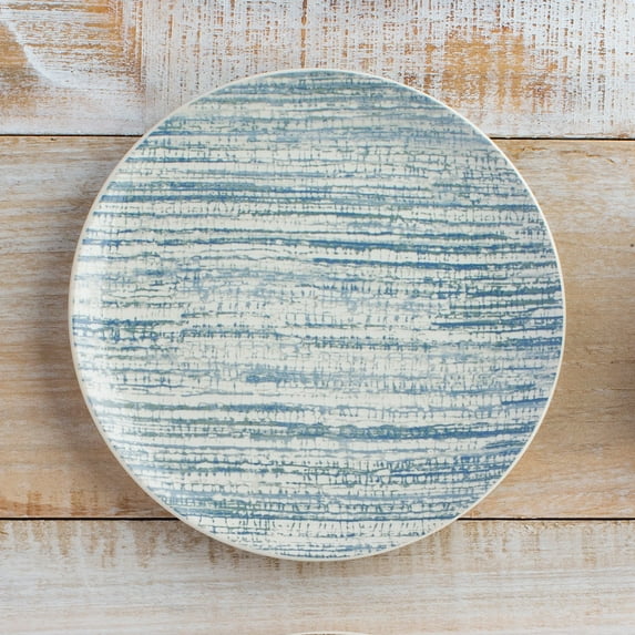 Noritake  Colorwave Weave Set Of 4 Accent Plates, 8.25" Blue