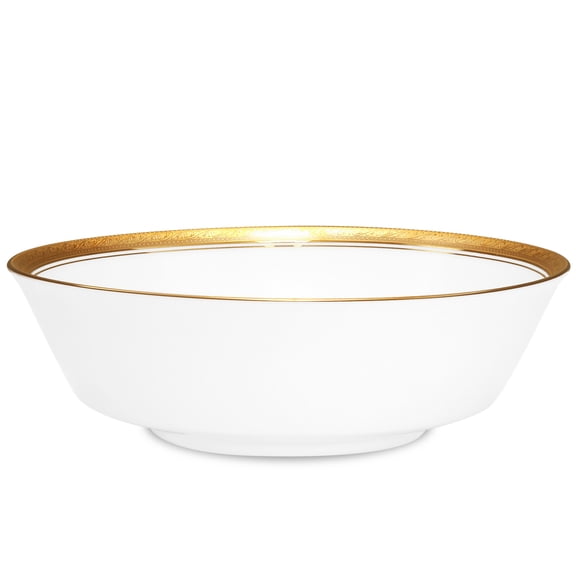 Noritake Crestwood Gold Large Round Vegetable Serving Bowl