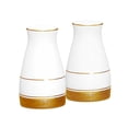 thumbnail image 1 of noritake crestwood gold salt & pepper shakers, 1 of 1