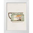 thumbnail image 1 of Noritake Designs 11x14 White Modern Wood Framed Museum Art Print Titled - Design for a Noritake Sugar Bowl VI, 1 of 4