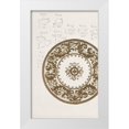 thumbnail image 1 of Noritake Designs 17x24 White Modern Wood Framed Museum Art Print Titled - Design for a Noritake Plate XIII, 1 of 4