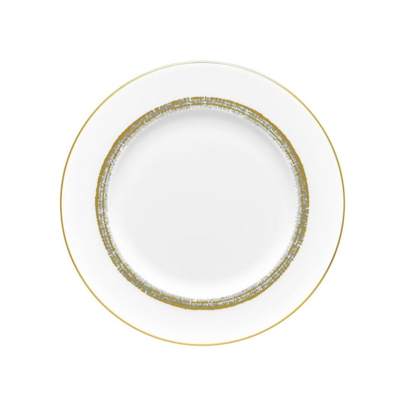 Noritake Haku Salad Plate, 8.5, White/Gold