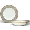 thumbnail image 1 of Noritake Infinity Bronze Set of 4 Soup Bowls, 1 of 7