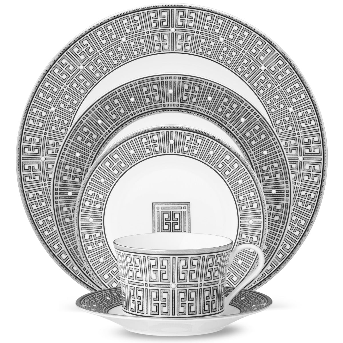 Noritake Infinity Graphite 5-Piece Place Setting - Walmart.com
