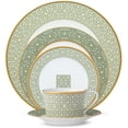thumbnail image 1 of Noritake Infinity Green Gold Gold 5-Piece Place Setting, 1 of 7