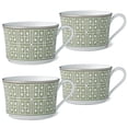 thumbnail image 1 of Noritake Infinity Green Platinum Set of 4 Cups, 1 of 7