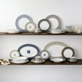 thumbnail image 1 of Noritake  Infinity Oval Platter, 16" Graphite, 1 of 5