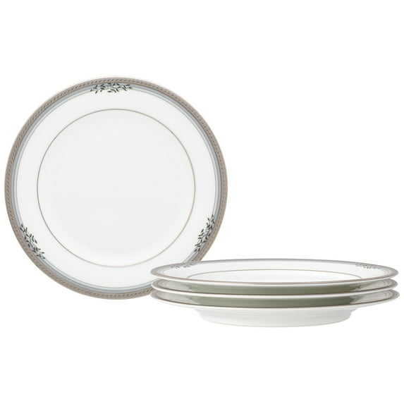 Noritake Laurelvale Set Of 4 Bread & Butter/Appetizer Plates, 6-1/4"