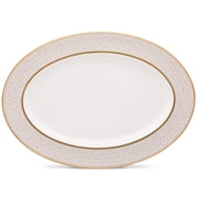 Noritake Noble Pearl Medium Oval Serving Platter