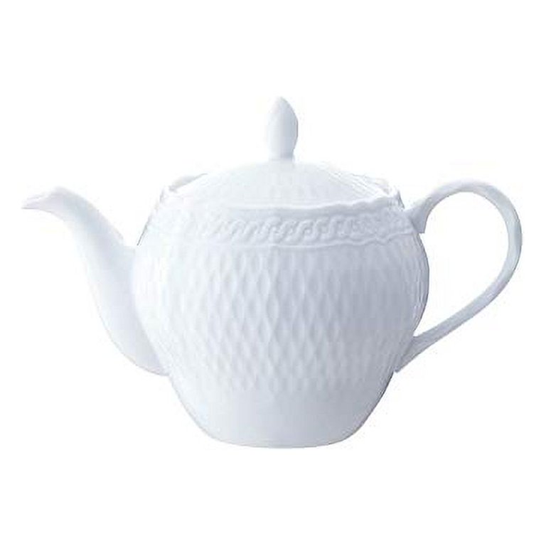 Noritake Noritake Tea Pot (with Tea Strainer) 510cc Cher Blanc