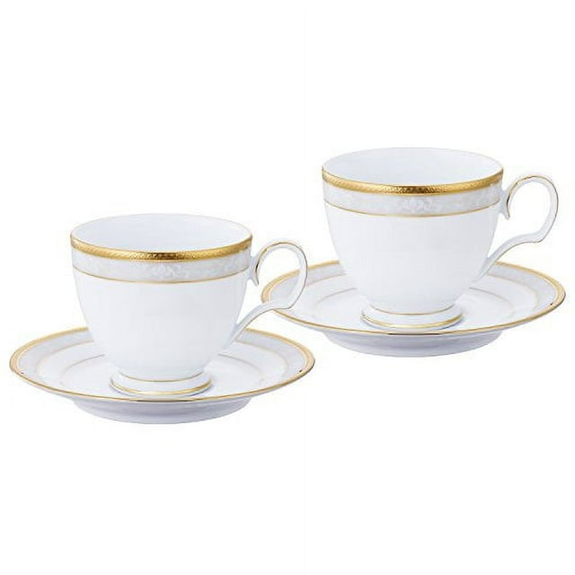 Noritake Noritake cup and saucer (pair set) (for coffee tea) 250cc Hampshire Gold 2 fine porcelain P91988/4335