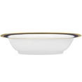 thumbnail image 1 of Noritake Odessa Cobalt Gold Oval Vegetable Bowl, 1 of 4