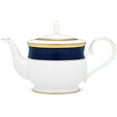 thumbnail image 1 of Noritake Odessa Cobalt Gold Teapot, 1 of 4
