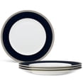 thumbnail image 1 of Noritake Odessa Cobalt Platinum Set of 4 Dinner Plates, 1 of 7
