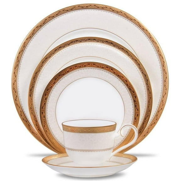 Noritake Odessa Gold 20Pc China Set