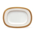 thumbnail image 1 of Noritake Odessa Gold Butter/Relish Tray, 1 of 2