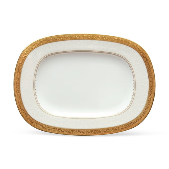 Noritake Odessa Gold Butter/Relish Tray