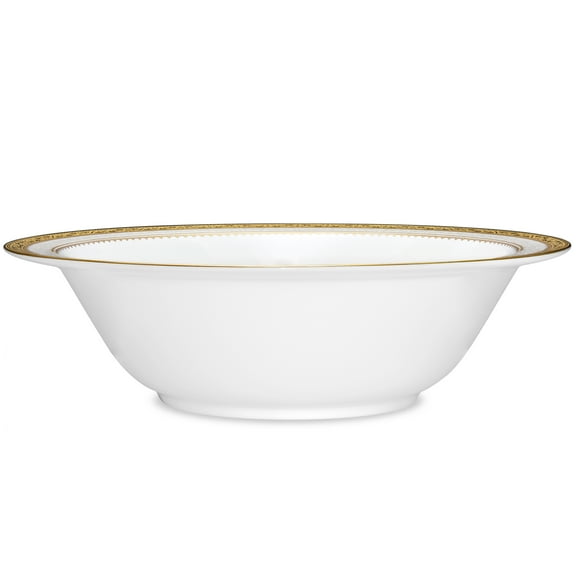Noritake Odessa Gold Large Round Vegetable Serving Bowl