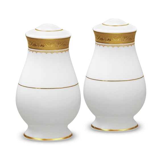 Noritake Odessa Gold Salt & Pepper