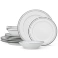 thumbnail image 1 of Noritake Rochester Platinum 12-Piece Set, 1 of 7