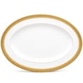 thumbnail image 1 of Noritake Summit Gold Medium Oval Platter, 1 of 6