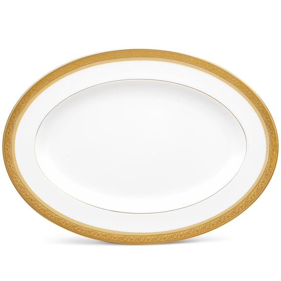 Noritake Summit Gold Medium Oval Platter