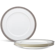 Noritake Summit Platinum Set of 4 Dinner Plates