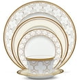 thumbnail image 1 of Noritake Trefolio Gold 5-Piece Place Setting, 1 of 3