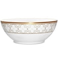 thumbnail image 1 of Noritake Trefolio Gold Large Round Vegetable Serving Bowl, 1 of 3