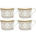 thumbnail image 1 of Noritake Trefolio Gold Set of 4 Cups, 1 of 6