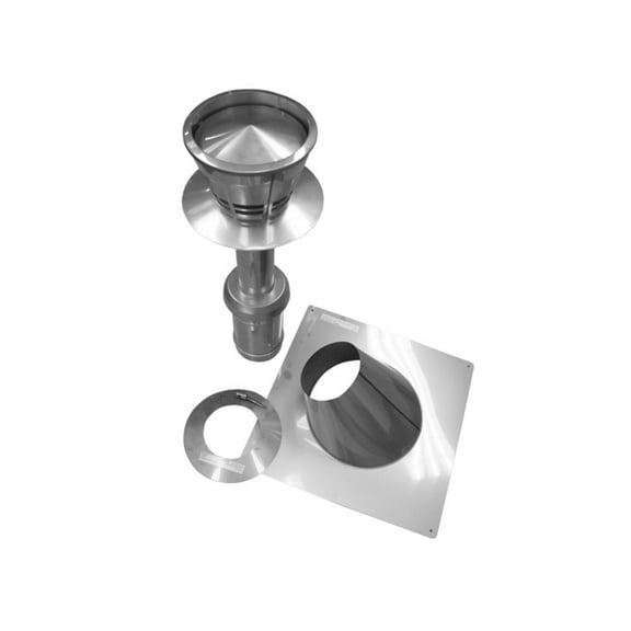 Noritz Cvk-V-1-F Concentric Vertical Vent Kit
