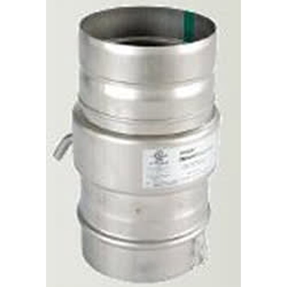 Noritz DT5-V 5" Diameter Drain Tee For Stainless Steel Single Wall Venting - Stainless