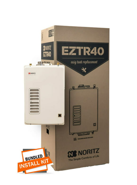 Noritz Eztr40 6.6 GPM 120000 BTU 120 Volt Residential Whole House Tankless Water Heater -