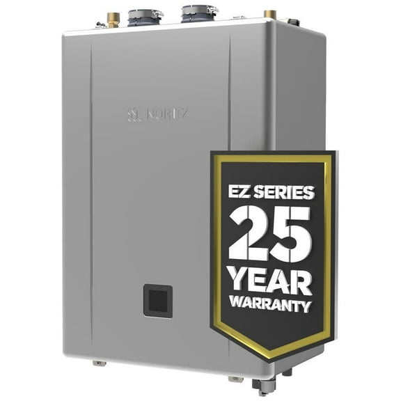 Noritz Gq-C2861wx-Ff Us Ng Ez Series Pro 9.8 GPM 180,000 BTU 120 Volt Residential Indoor /