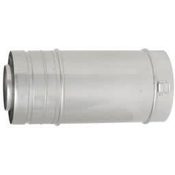 Noritz Tankless Water Heater Concentric Straight Vent Pipe, 12 In., Stainless Steel