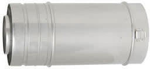 Noritz Tankless Water Heater Concentric Straight Vent Pipe, 24 In., Stainless Steel
