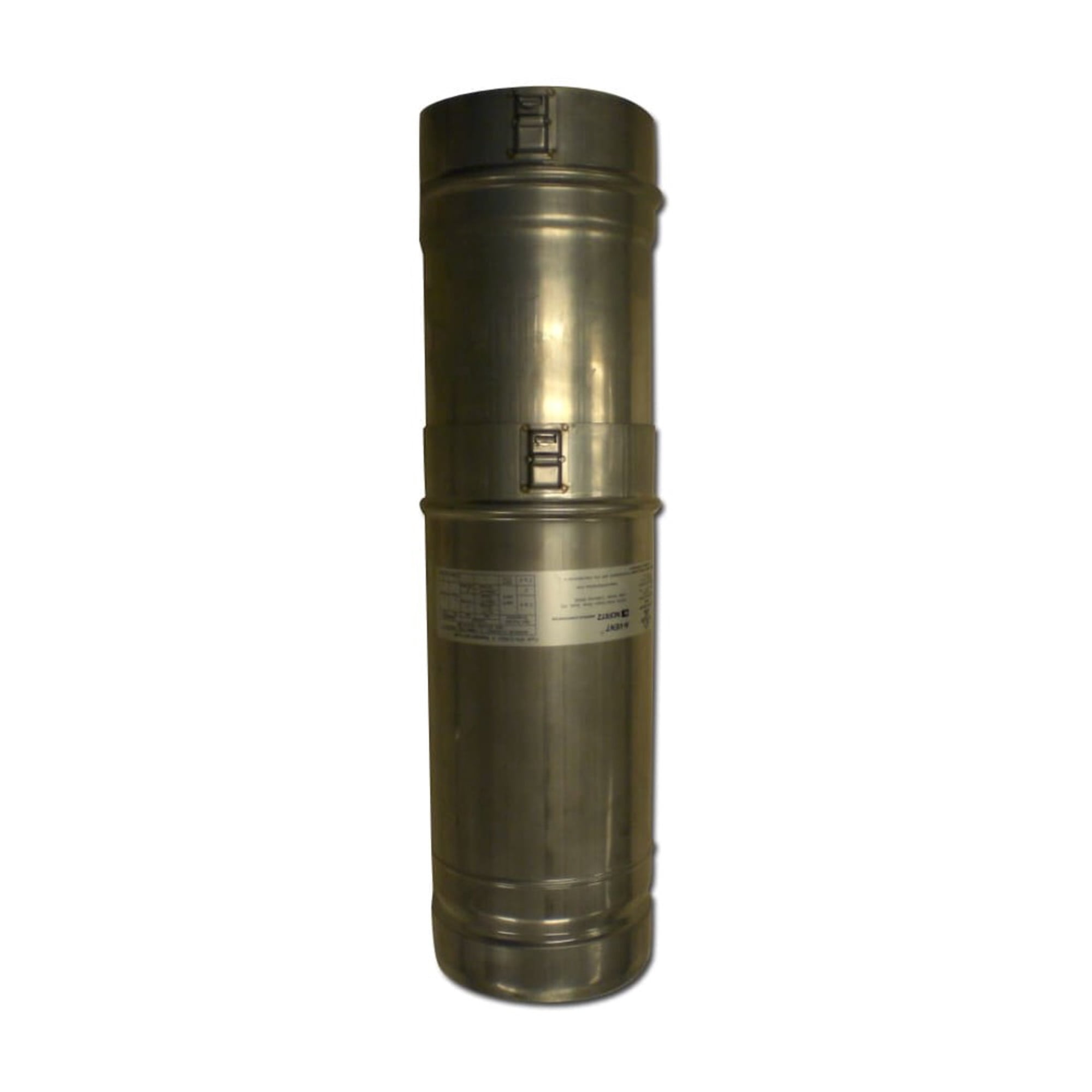 Noritz Tankless Water Heater Straight Vent Pipe, Single Wall, 9.4 In.  Adjustable, 4 In. Diameter, Stainless Steel - Walmart.com