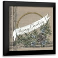 thumbnail image 1 of Norkus, Julie 12x12 Black Modern Framed Museum Art Print Titled - Merry Christmas, 1 of 5