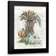 thumbnail image 1 of Norkus, Julie 12x14 Black Modern Framed Museum Art Print Titled - Happy Harvest Corn Stalk, 1 of 5