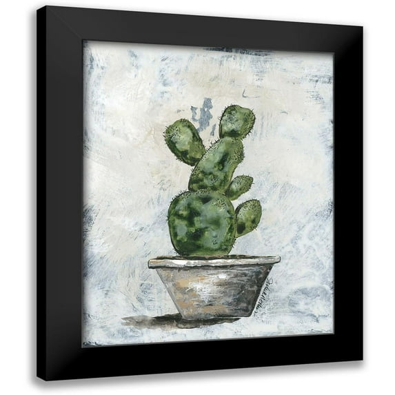 Norkus, Julie 12x14 Black Modern Framed Museum Art Print Titled - Prickly Cacti